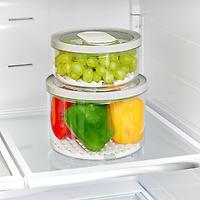 iDesign Round Produce Keeper Set of 2