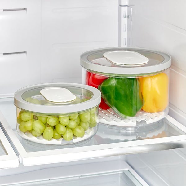 Produce Saver Containers For Refrigerator, Fridge Produce Saver