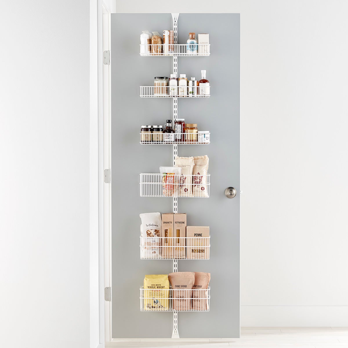 Elfa Utility Shoe Storage Wall Mounted Rack | The Container