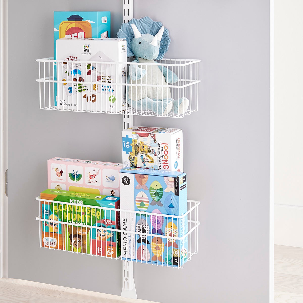 Elfa Utility Wire Over the Door Rack