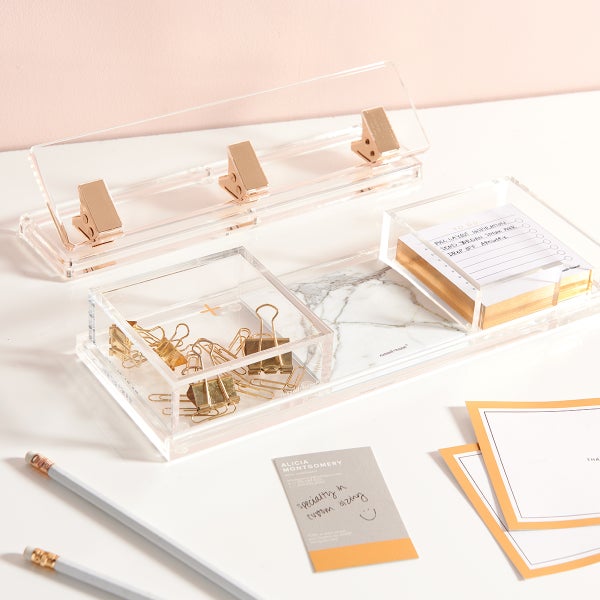 Russell Hazel Acrylic Box with Lid