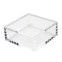 russell+hazel Bloc Collection Acrylic Box with Lid Clear