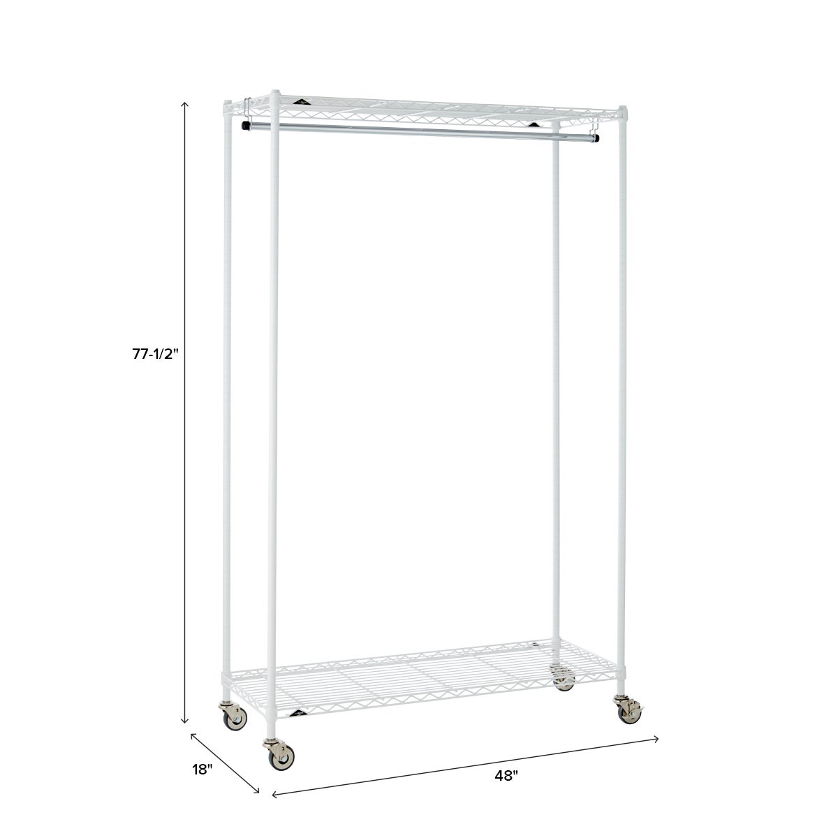 Container store hotsell laundry rack