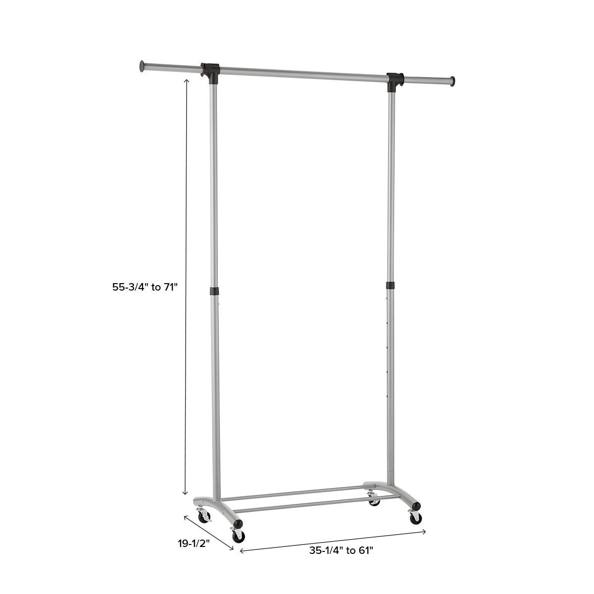 Basic Garment Rack | The Container Store