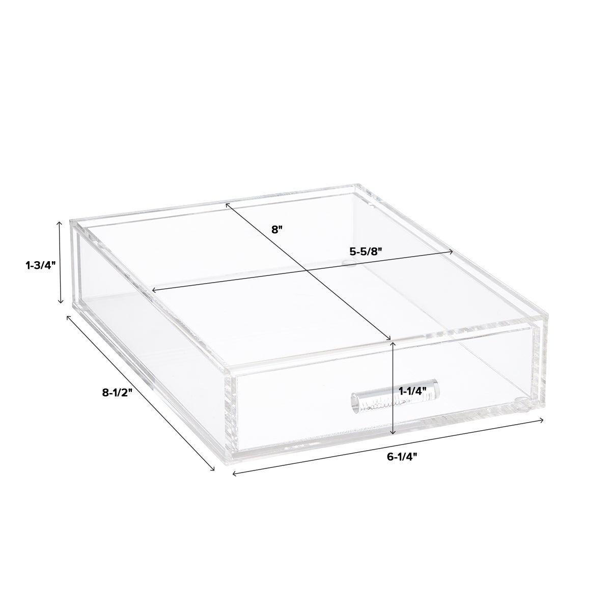 Luxe Acrylic Small Nail Polish Storage Starter Kit