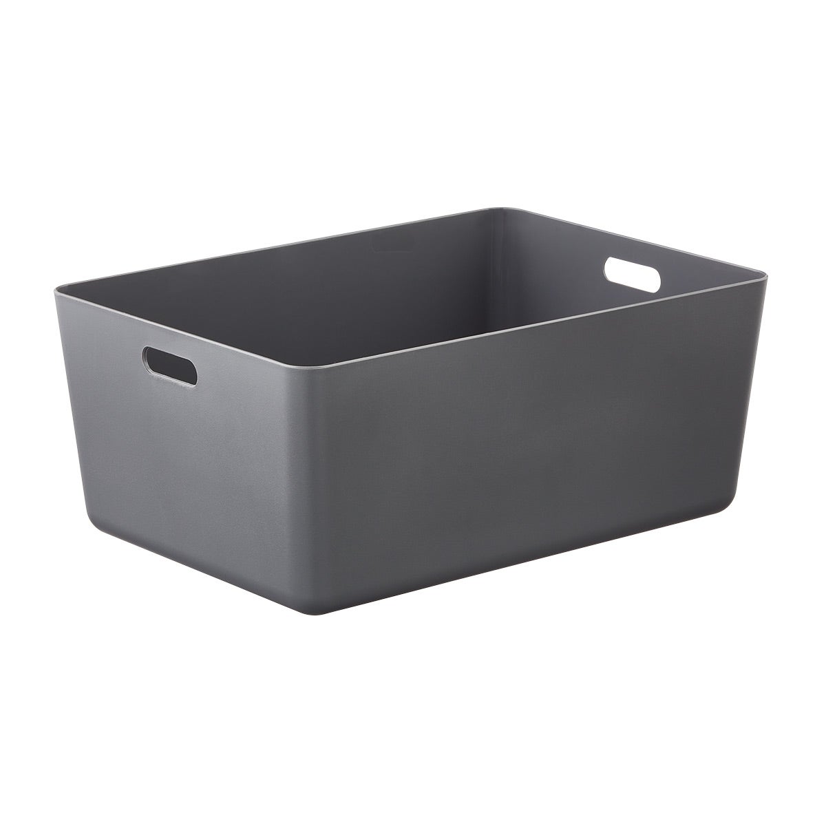 Grey storage bin discount