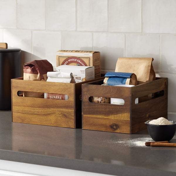 Acacia Pantry Bin