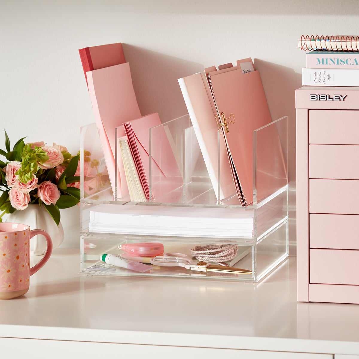 Landscape Acrylic Paper Drawer