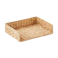Water Hyacinth Landscape Stacking Letter Tray Natural