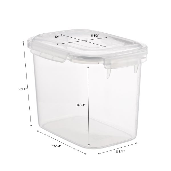 Lustroware Smart Locks Keep Boxes Bulk Food Storage