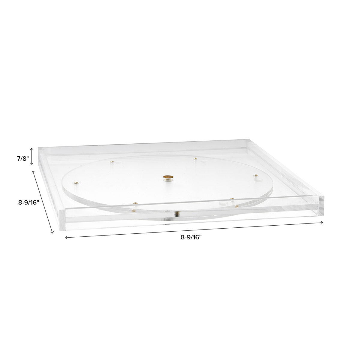 Russell Hazel Acrylic Square Turntable for Bloc System