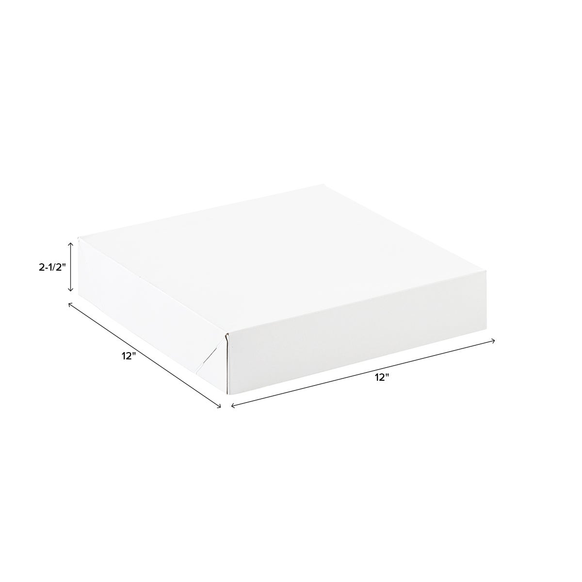 White 2-Piece Square Gift Boxes | The Container Store