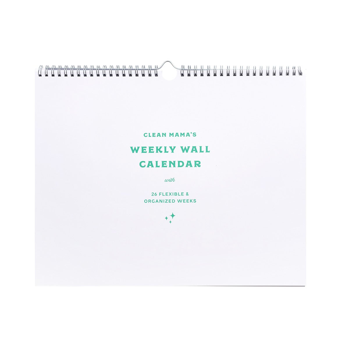 Clean Mama Weekly Wall Calendar