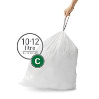 simplehuman 3.2 gal. Trash Bags 12 ltr. C Pkg/20