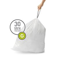 simplehuman 8 gal. Trash Bags 30 ltr. G Pkg/60