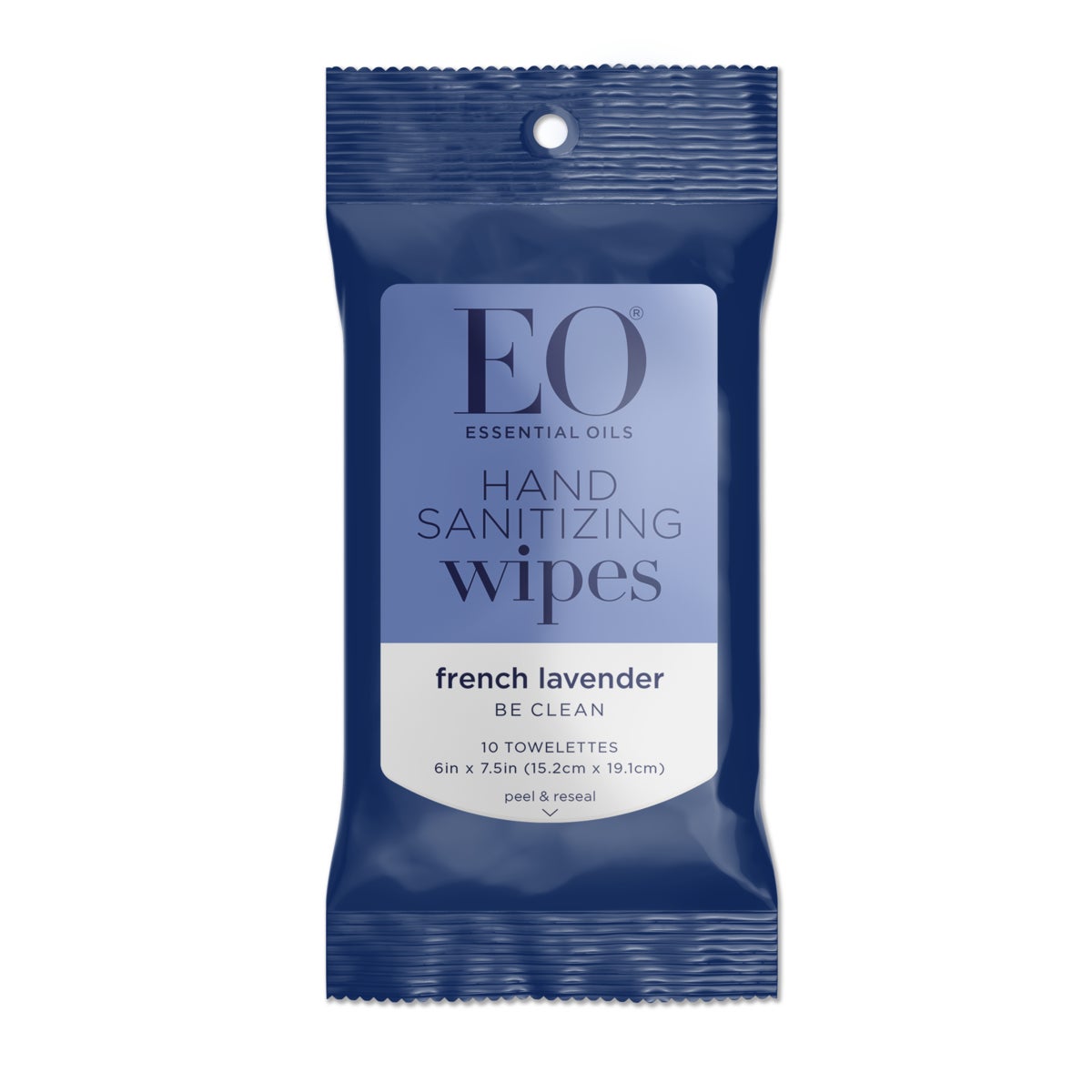 EO Essential Oils Hand Sanitizing Wipes Pkg 10 The Container Store