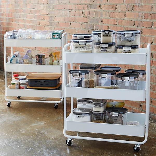 Large Plastic Container Trolley