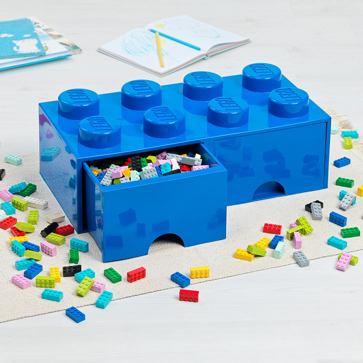 5 Lego Storage Containers