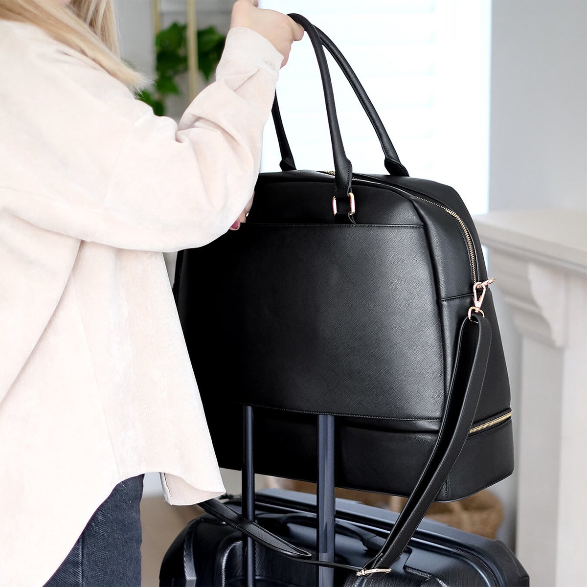 Stackers Weekender Travel Bag The Container Store