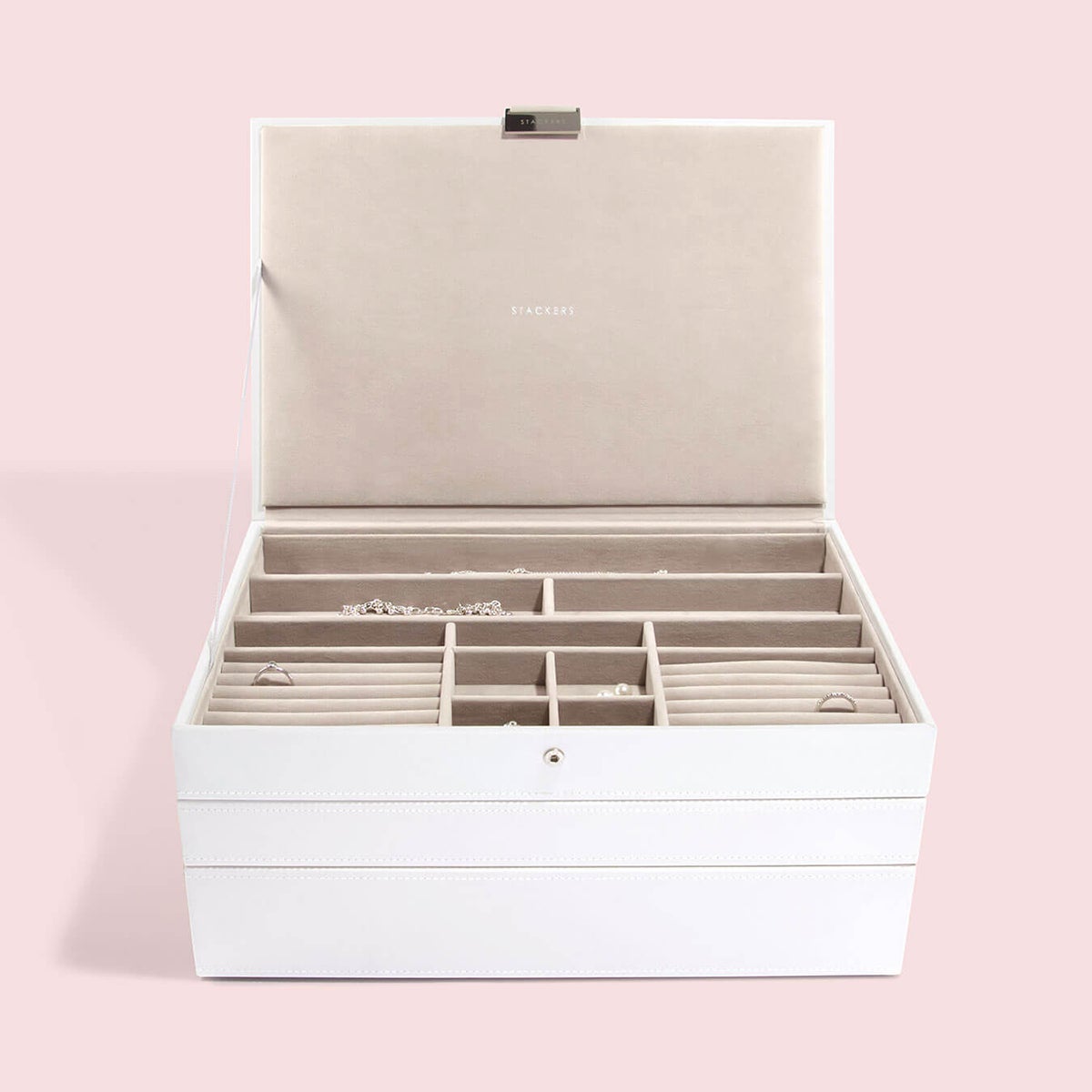 Stackers Supersize Jewelry Box Set of 3 | The Container Store