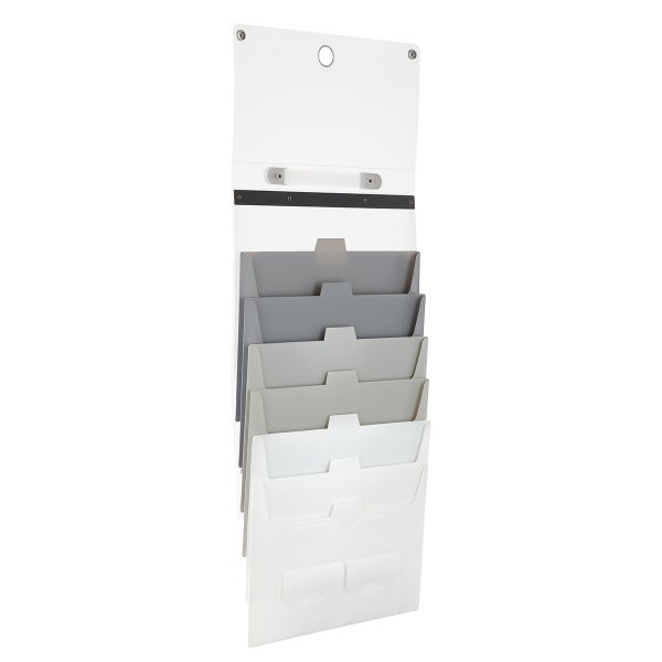 The Container Store Cascading 6-Pocket Letter File Wall Organizer