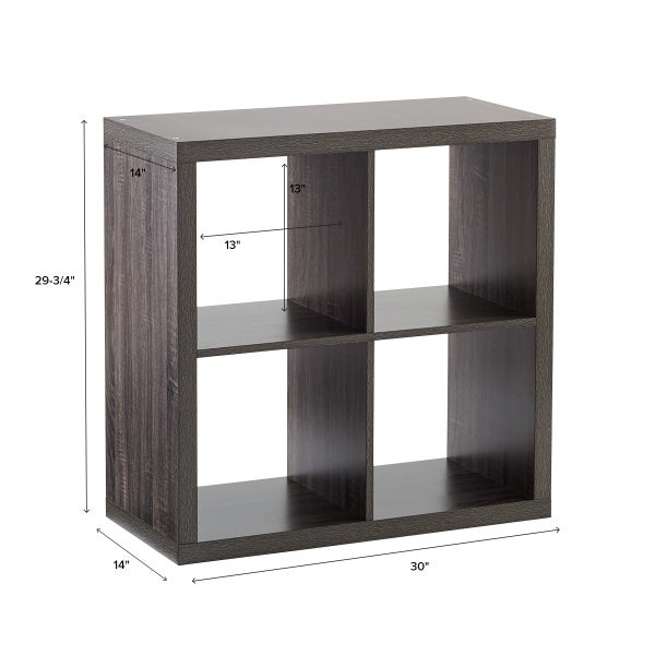 4 Cube Cubby Shelving The Container Store