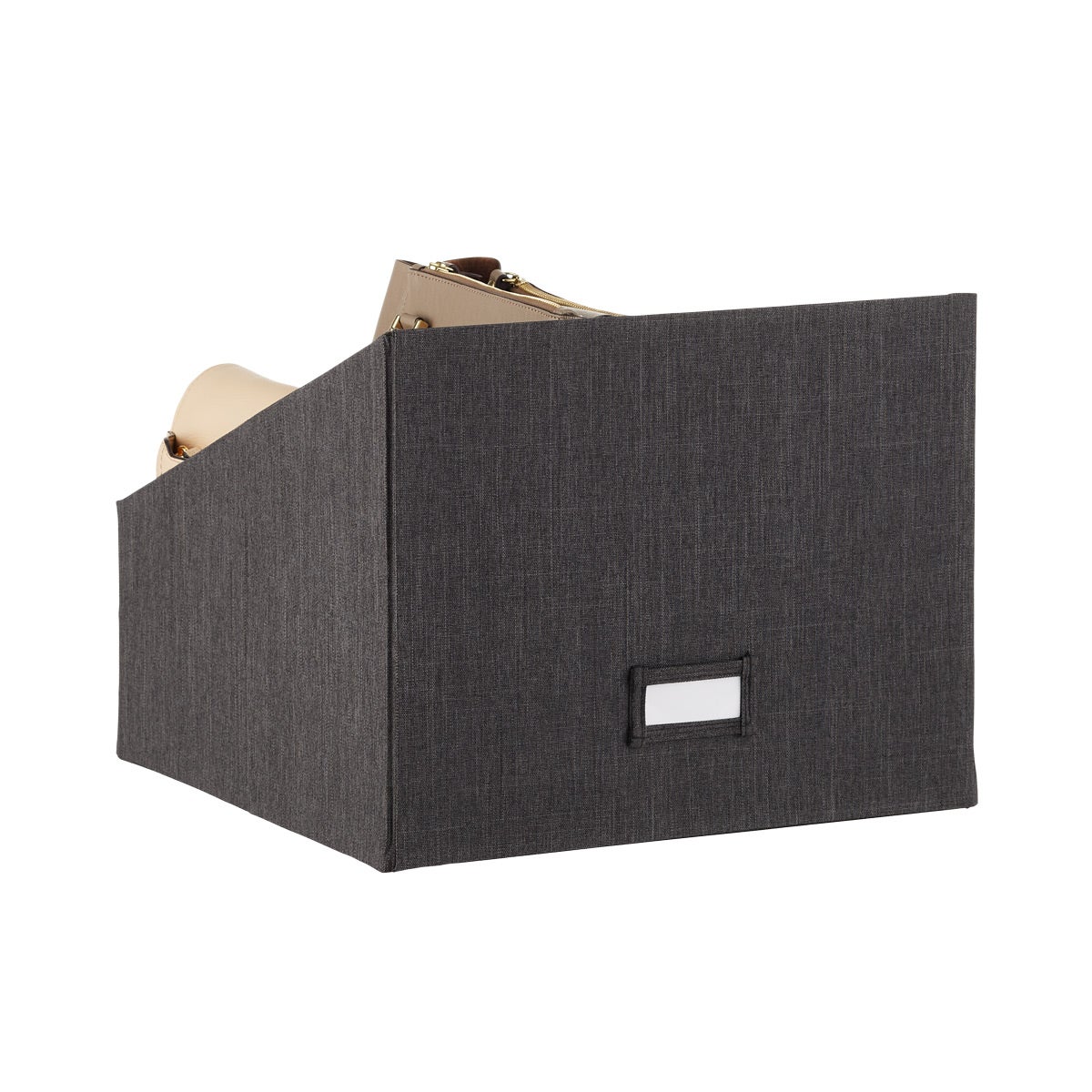 10078277 handbag storage bin black v