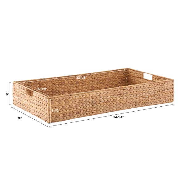 Water Hyacinth Coffee Table/Under Bed Bin
