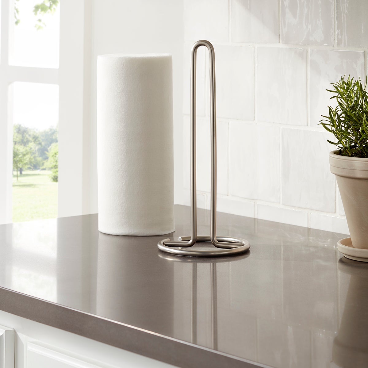 Design Ideas Paper Towel Holder | The Container Store