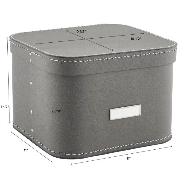 Oskar Storage Box with Lid