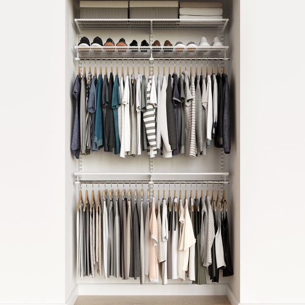 Elfa Classic 4' Closet Kit