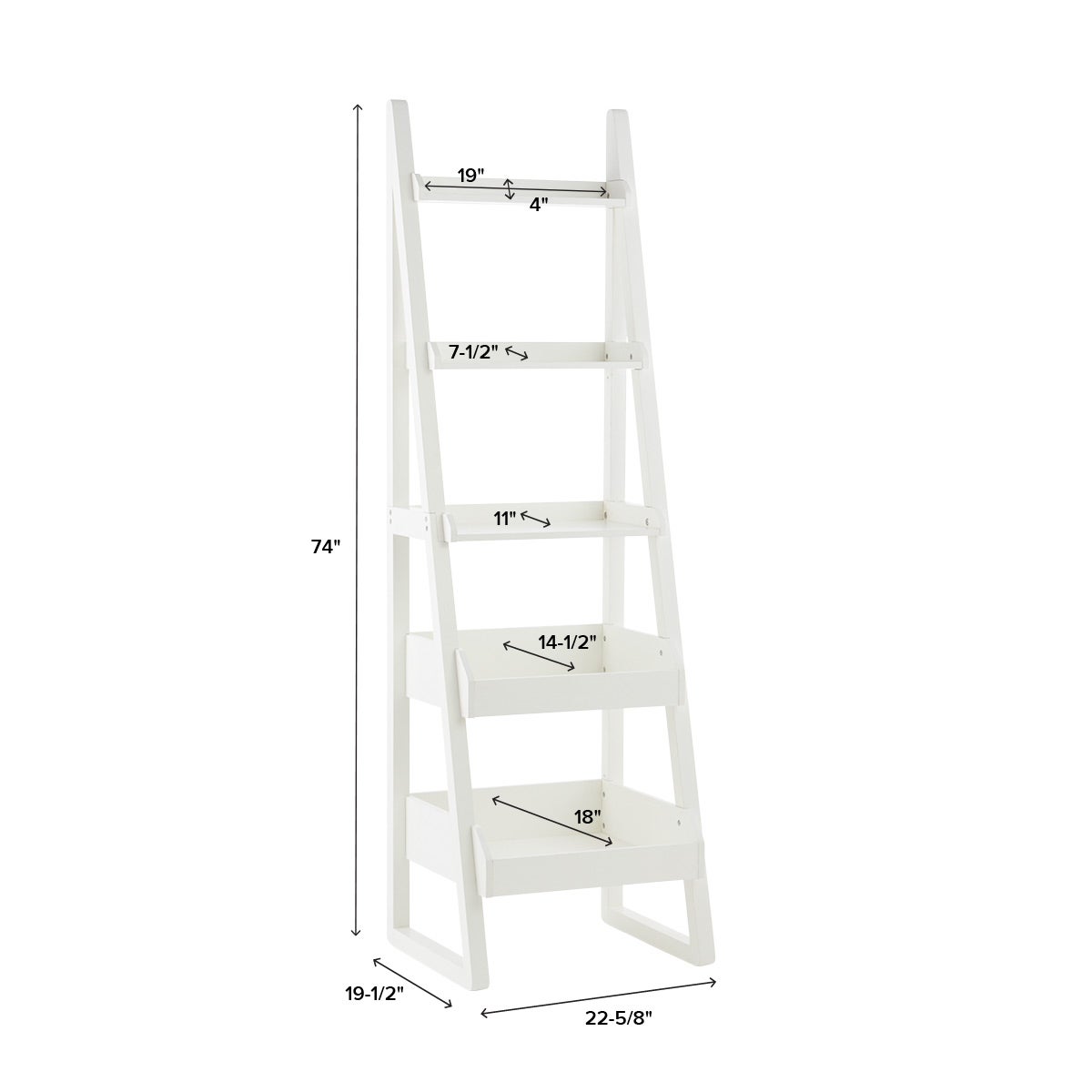 Encore shop narrow bookcase