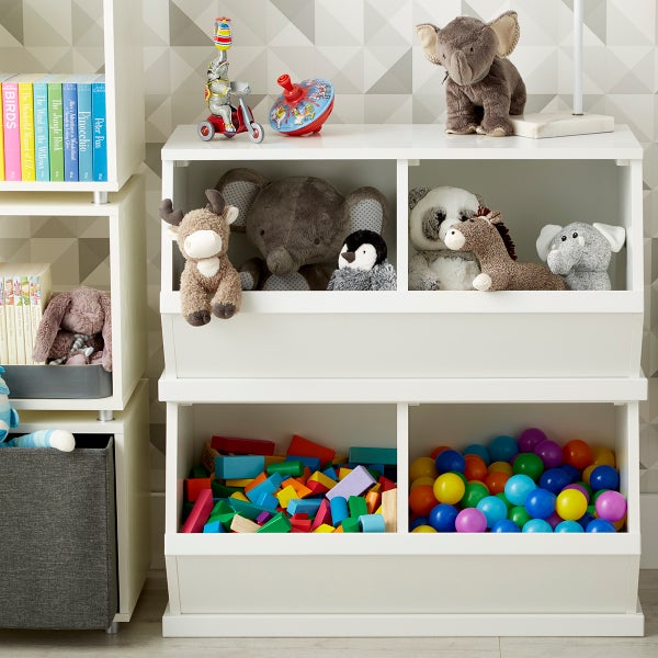 Nantucket Stackable Storage Bin The Container Store