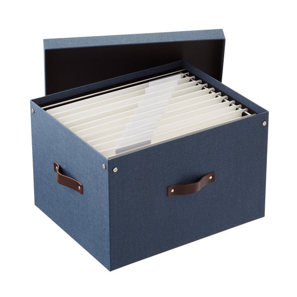 Bigso Stockholm Letter/Legal File Box | The Container Store