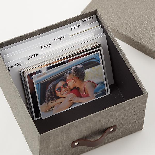 Photo Storage Set - Photo Storage Boxes - Walter Drake