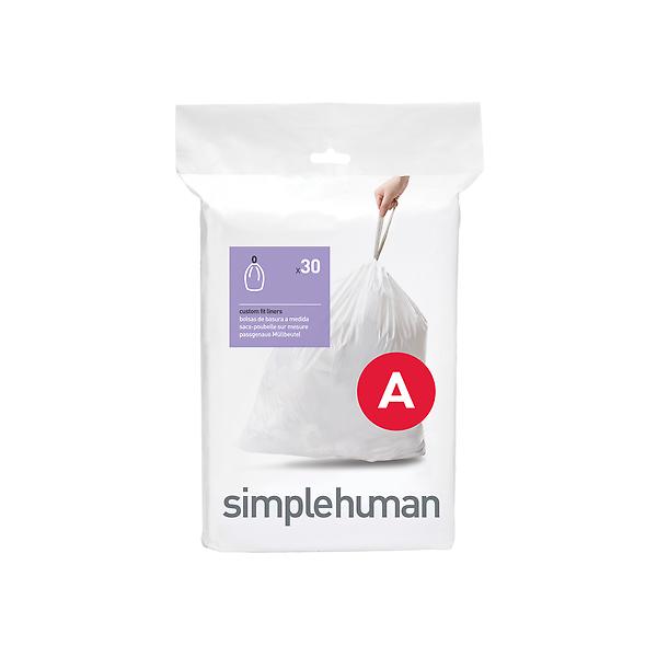 simplehuman 1.2 gal. Trash Bags A Pkg/30