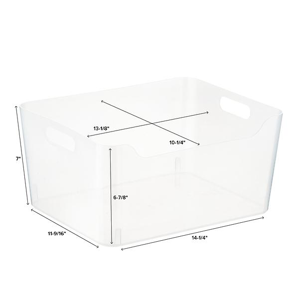 Small Rectangular Hogla Bin Natural, 7 x 11 x 5-1/4 H | The Container Store