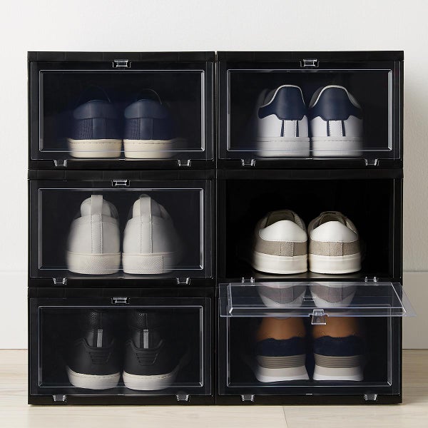 Stackable Shoebox & Organizer, 8-pack