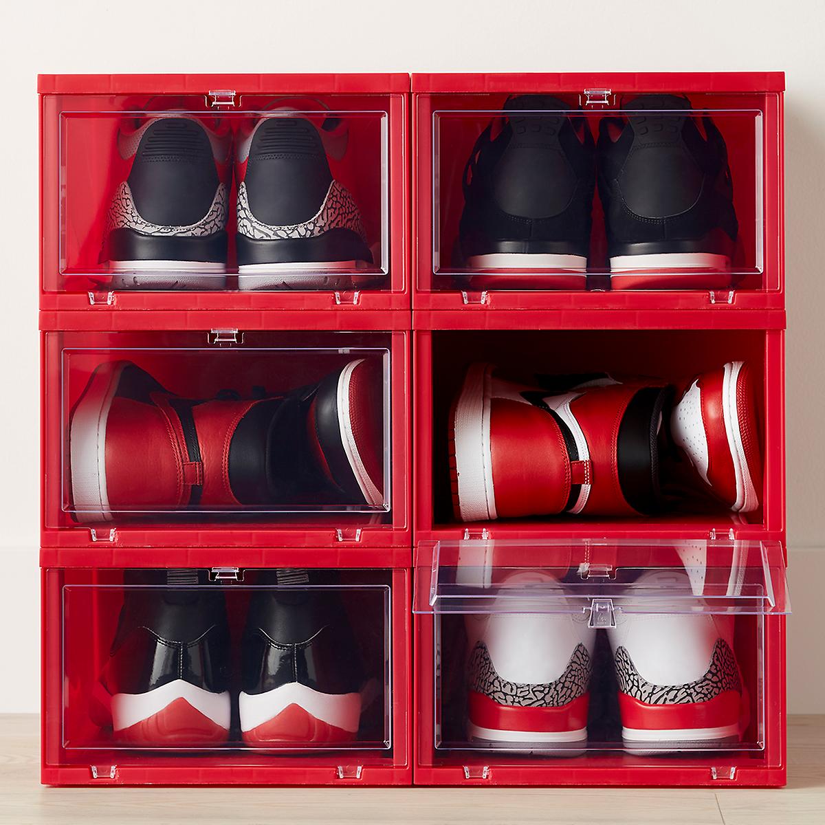 Drop-Front Shoe Box 6 | The Container Store
