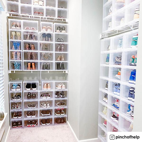Highlight Sneaker Crates  Shoe Storage Crates (Anterior View