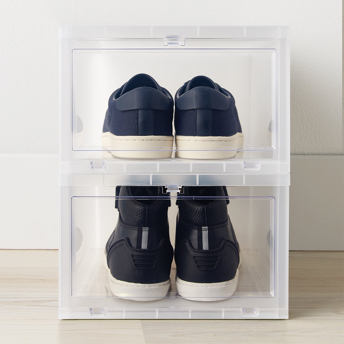 Drop-Front Shoe Boxes