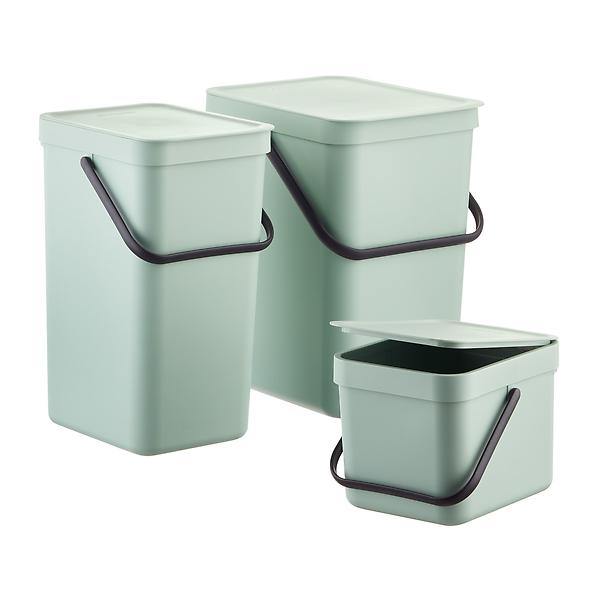 Brabantia Sort & Go poubelle à encastrer 2 x 12 litres - Jade