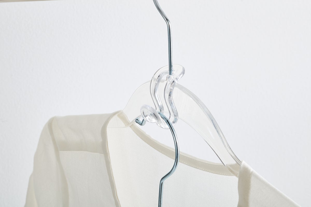 Clear Slim Suit Hangers - Thumbnail 2