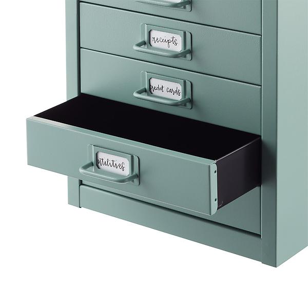 Bisley Black 5-Drawer Cabinet, The Container Store