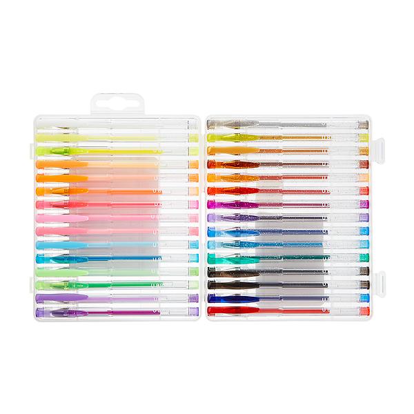Gel Pens - Assorted Styles, 30 Pack