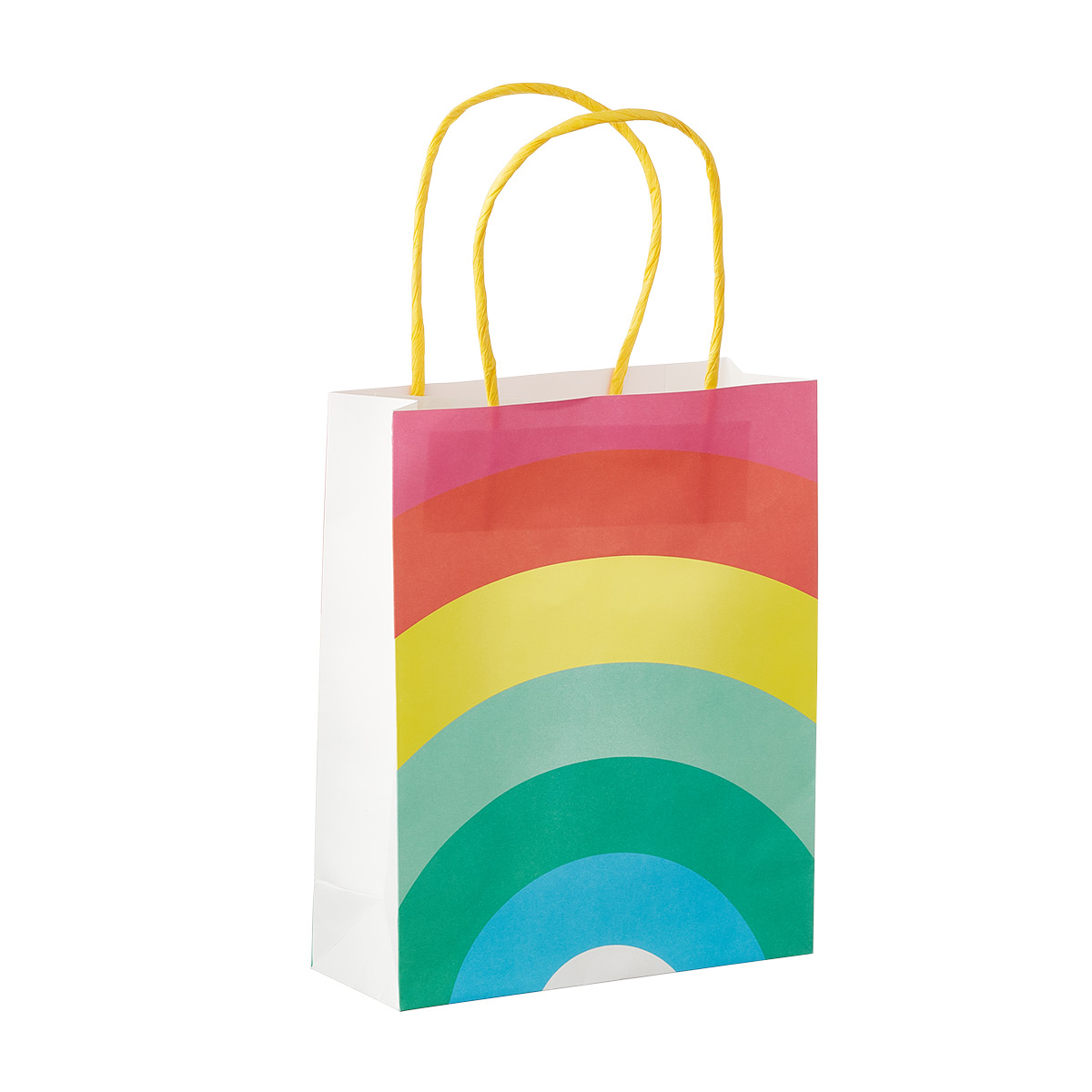 Mini Rainbow Paper Treat Bags 12ct