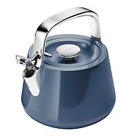 Caraway Home 2 qt. Whistling Tea Kettle Navy