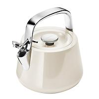Caraway Home 2 qt. Whistling Tea Kettle Cream