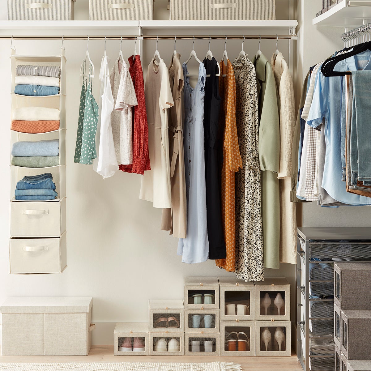 Organizing Closets with The Container Store