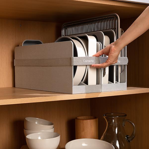 5 Piece Bakeware Set | Organizers Included | Non-Toxic Ceramic Coating |  Caraway